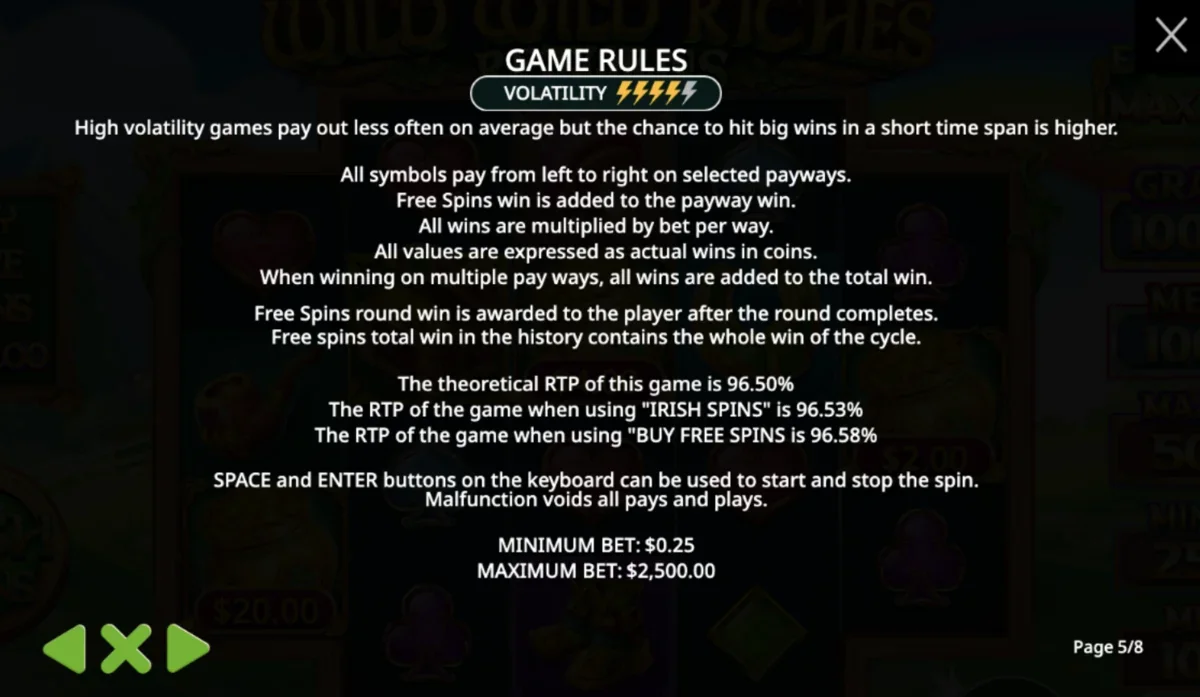 Game rules